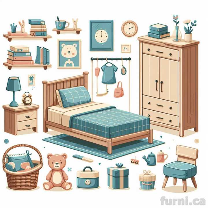 Discovering What's in a Child's Bedroom Set?  Image of Discovering What's in a Child's Bedroom Set?